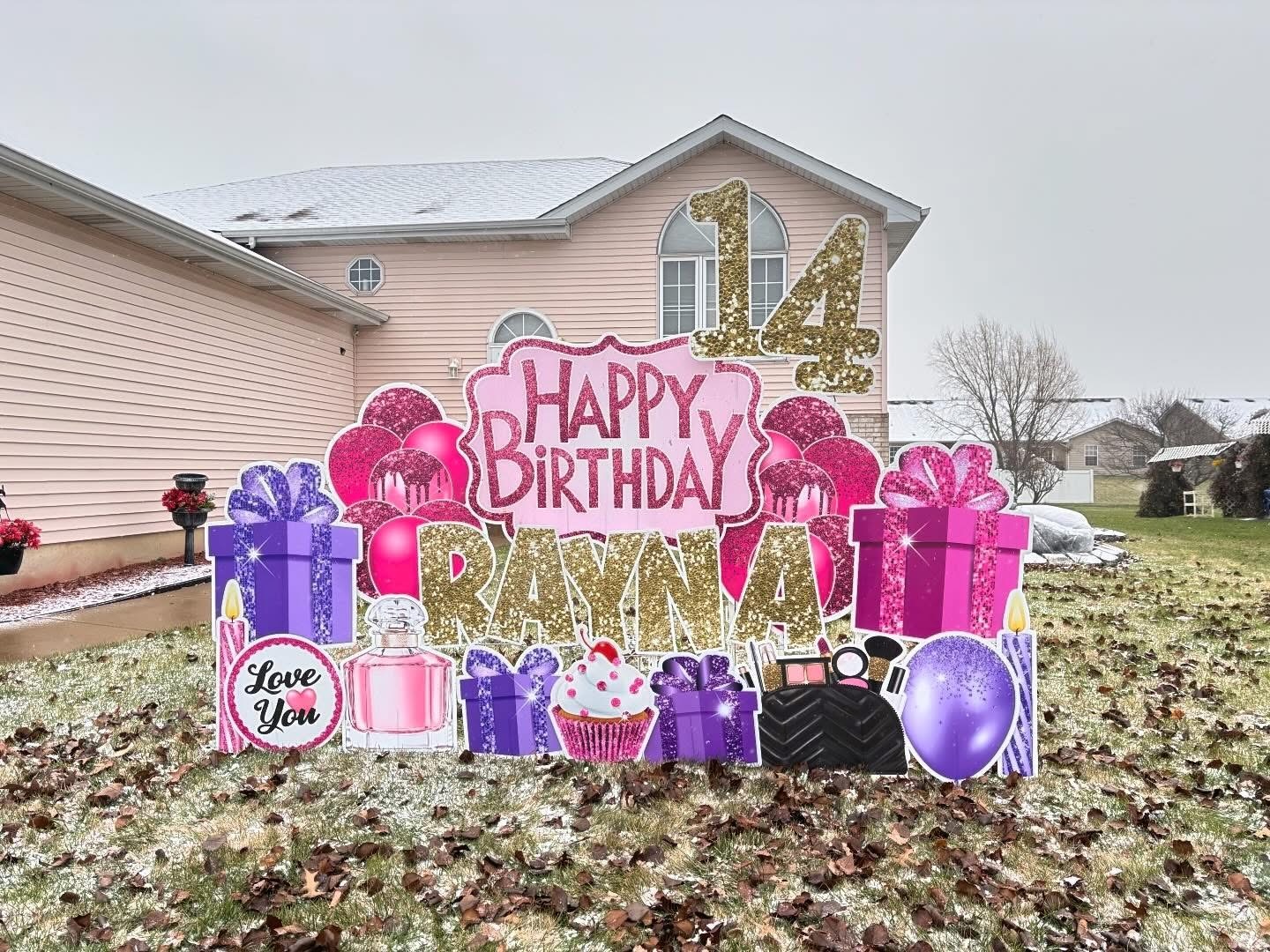 Small yard sign package