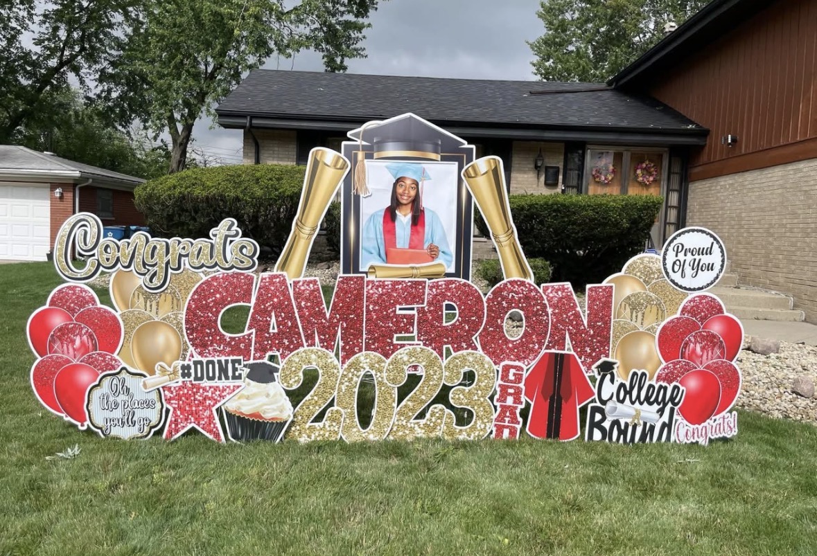 Custom yard sign add-ons